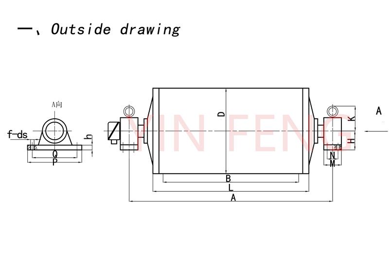 TDY75 Type Oil-cooled Motorized Pulleys (Motorized Drum)